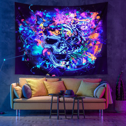 Vibrant Glow Wall Hanging Tapestry