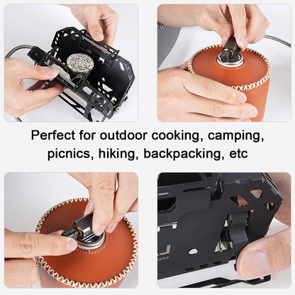 Portable Camping Windproof Gas Cooker Stove