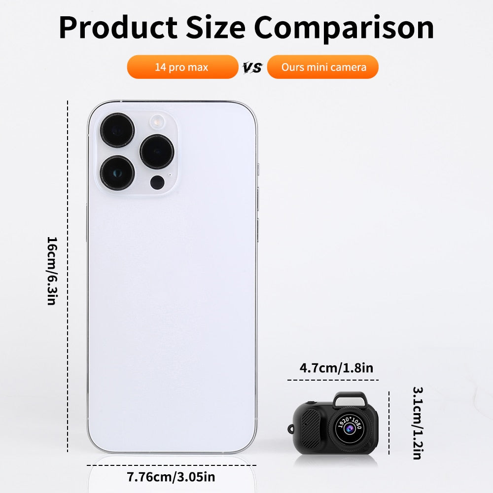 Compact High Definition Mini Spy Camera
