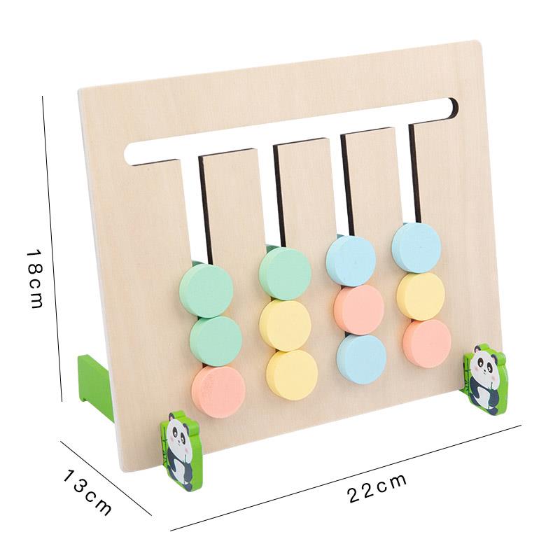 Learning Board Interactive Wooden Toy for Kids