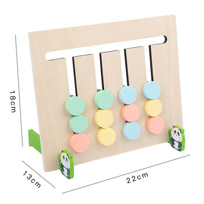 Learning Board Interactive Wooden Toy for Kids