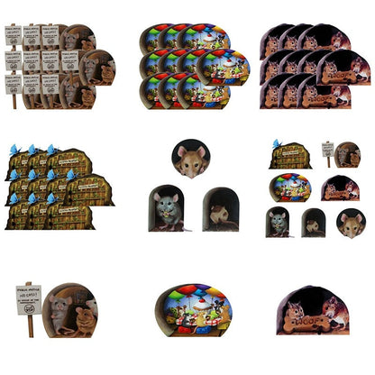 Funny Cartoon Mouse Wall Decals