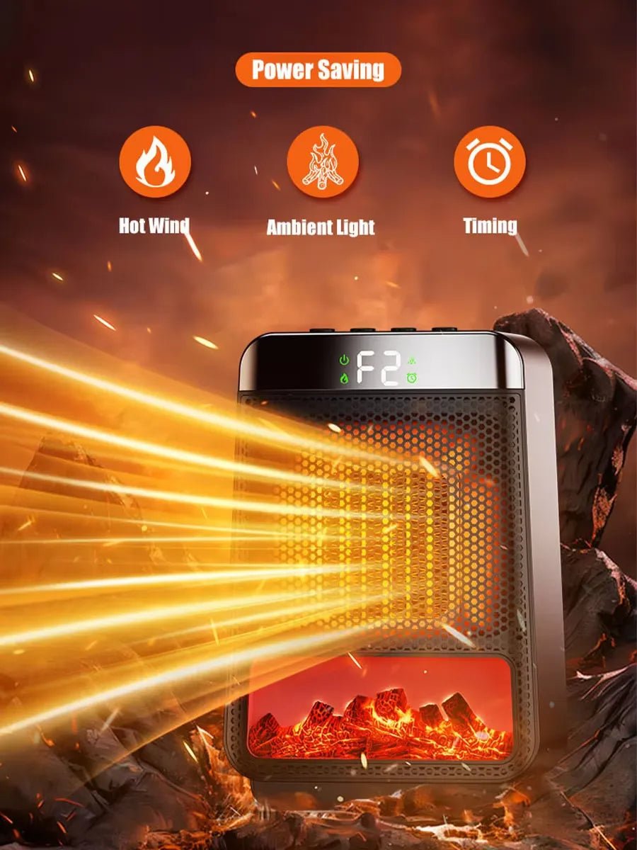 Efficient Electric Space Heater for Warm Large Rooms