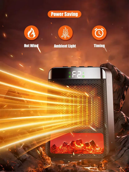 Efficient Electric Space Heater for Warm Large Rooms