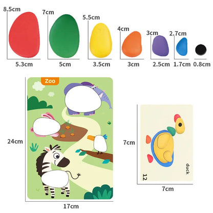 Learning Montessori Puzzle Set for Kids