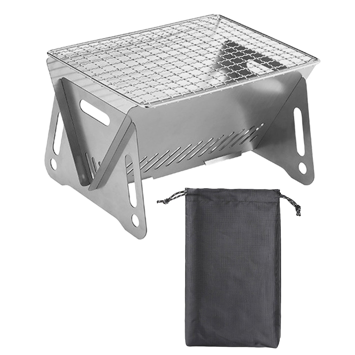 Portable Collapsible BBQ Charcoal Grill - Fesara