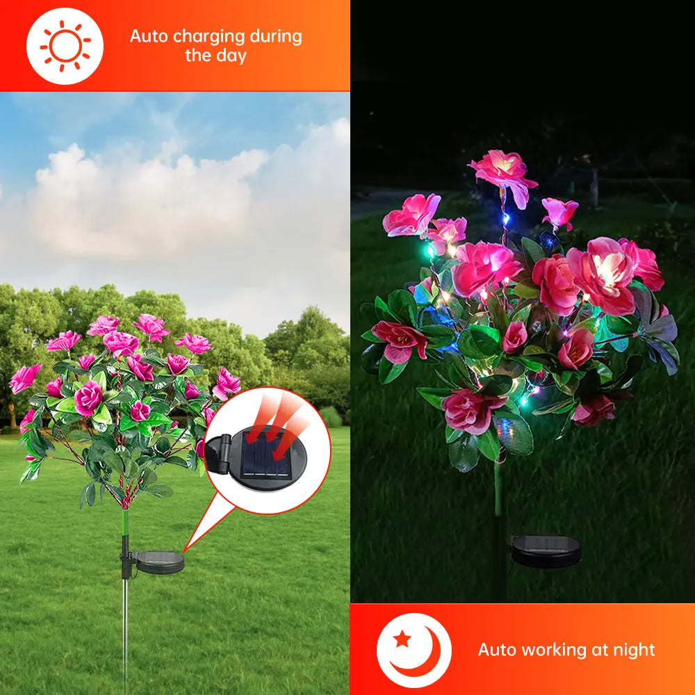 Outdoor Solar Powered LED Garden Light