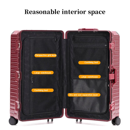 Sturdy Large Handle Travel Suitcase – Lisbon