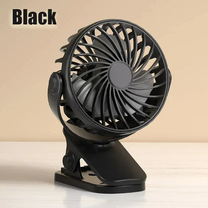 Compact USB Desk Fan with Adjustable Speed