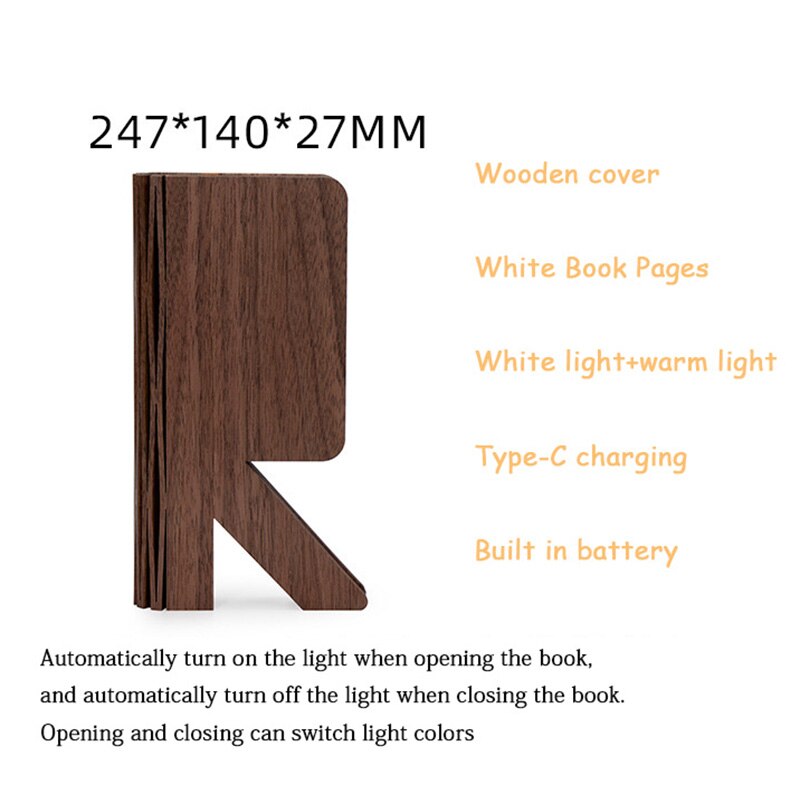 Portable Reading LED Book Lamp Decoration
