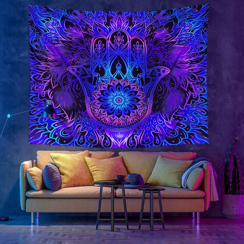 Vibrant Glow Wall Hanging Tapestry