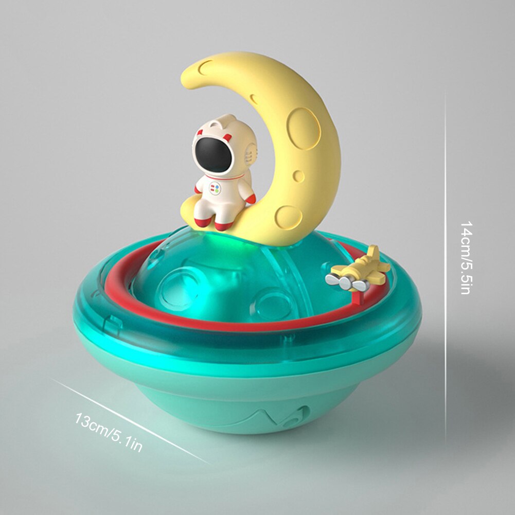 Colorful Space Explorer Bathtub Toy