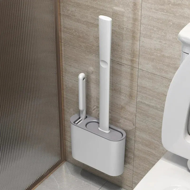 Bathroom Toilet Brush Cleaner Set with Holder - Fesara