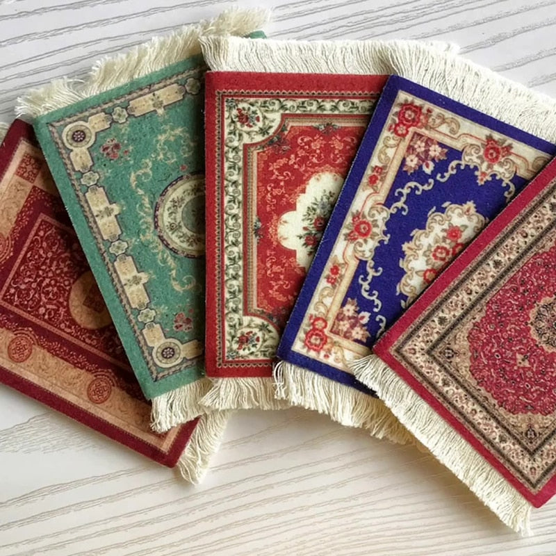 Small Round Moroccan Style Table Coaster