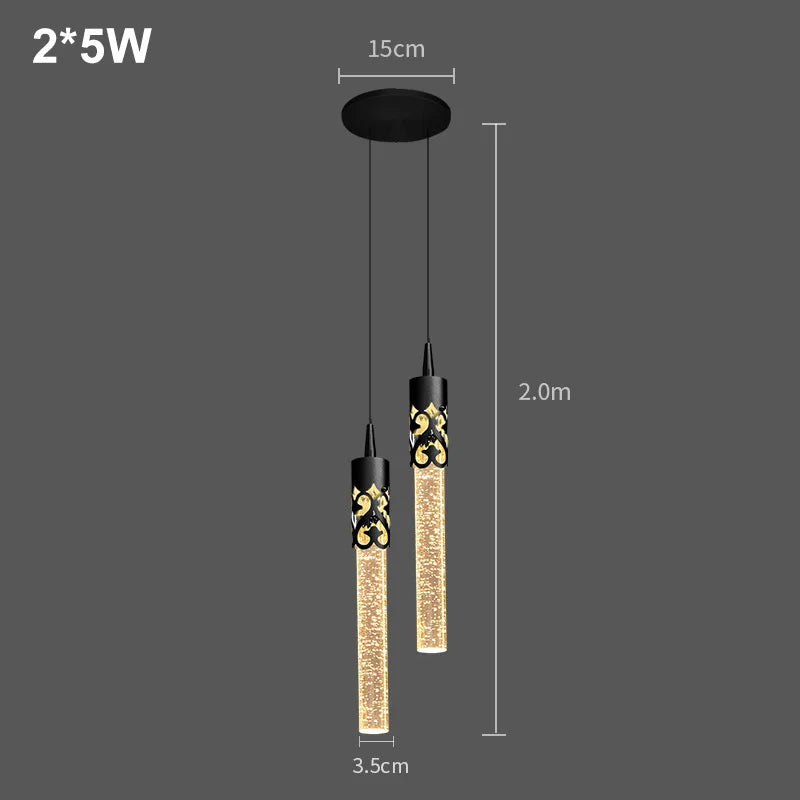 Luxurious Crystal Drop Chandelier