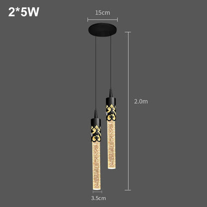 Luxurious Crystal Drop Chandelier