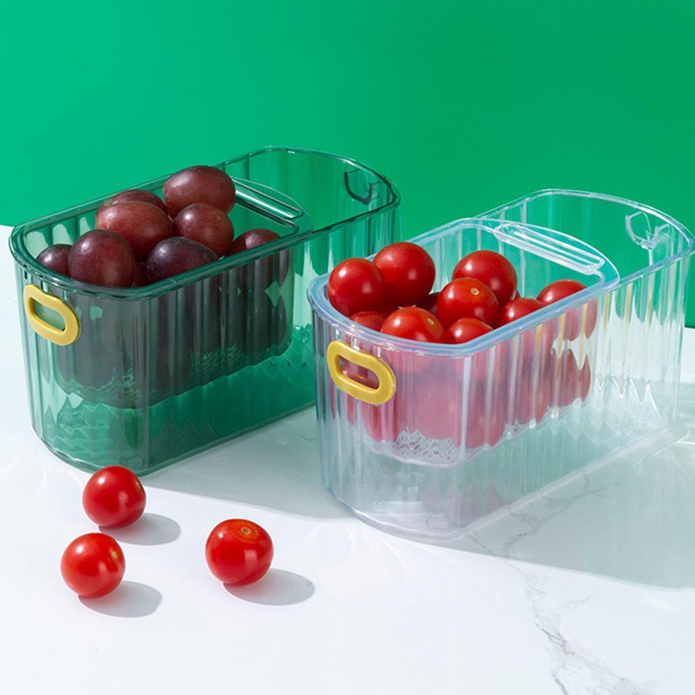 Clear Acrylic Two Tier Storage Basket