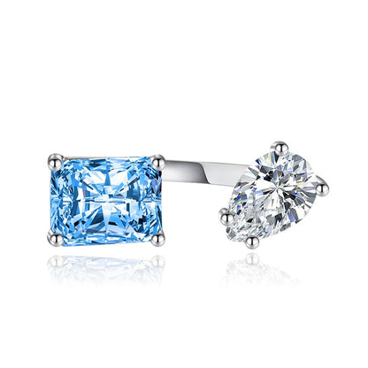 Fesara | Teardrop Zircon Elegant Adjustable Ring
