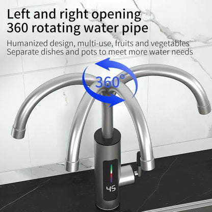 Fast Electric Kitchen Faucet – Instant Hot Water