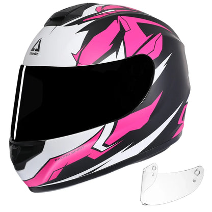Fesara | Sleek Adult Full Face Motorcycle Helmet