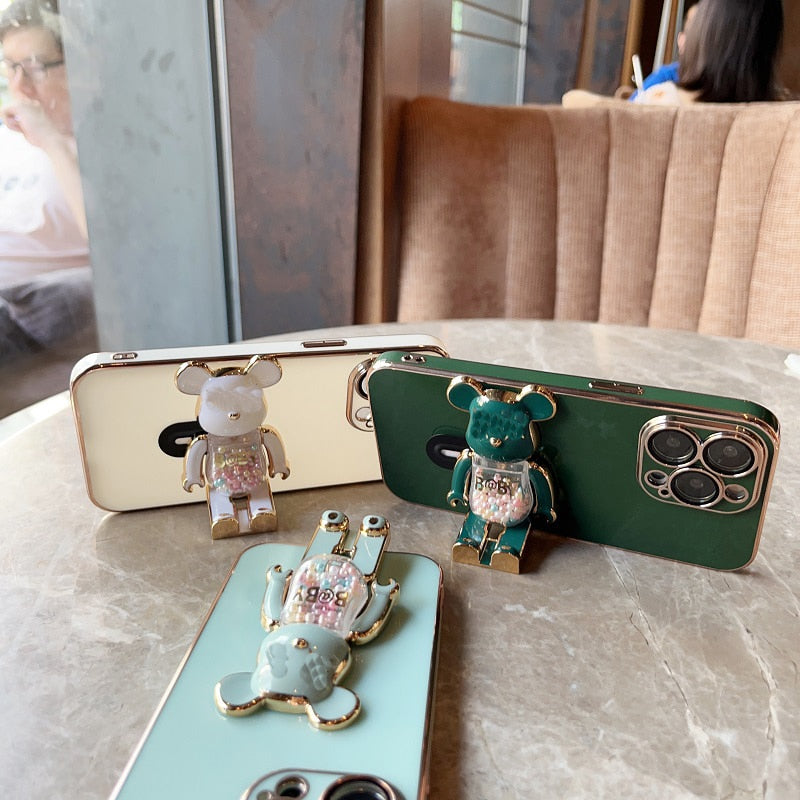 Fun Bear Design 3D Phone Case