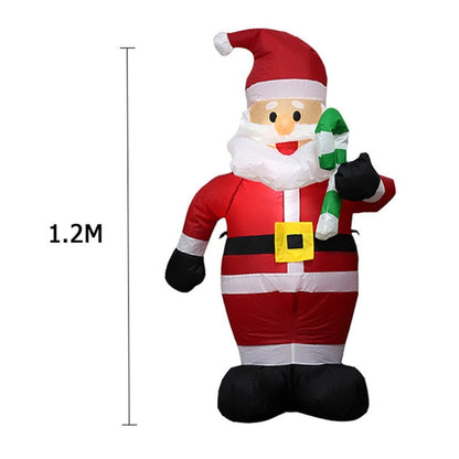 Large Blow Up Lighted Holiday Christmas Tree