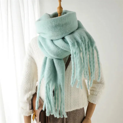 Cozy Solid Color Fesara Throw Blanket