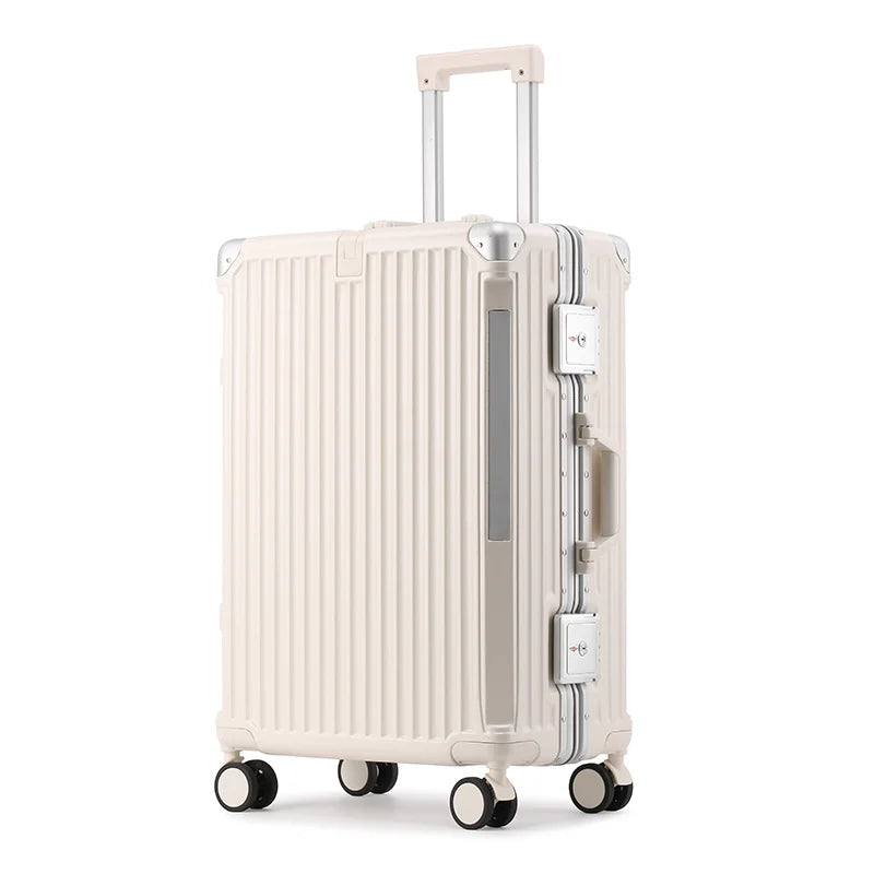 Durable Hardside Luggage with Metal Frame