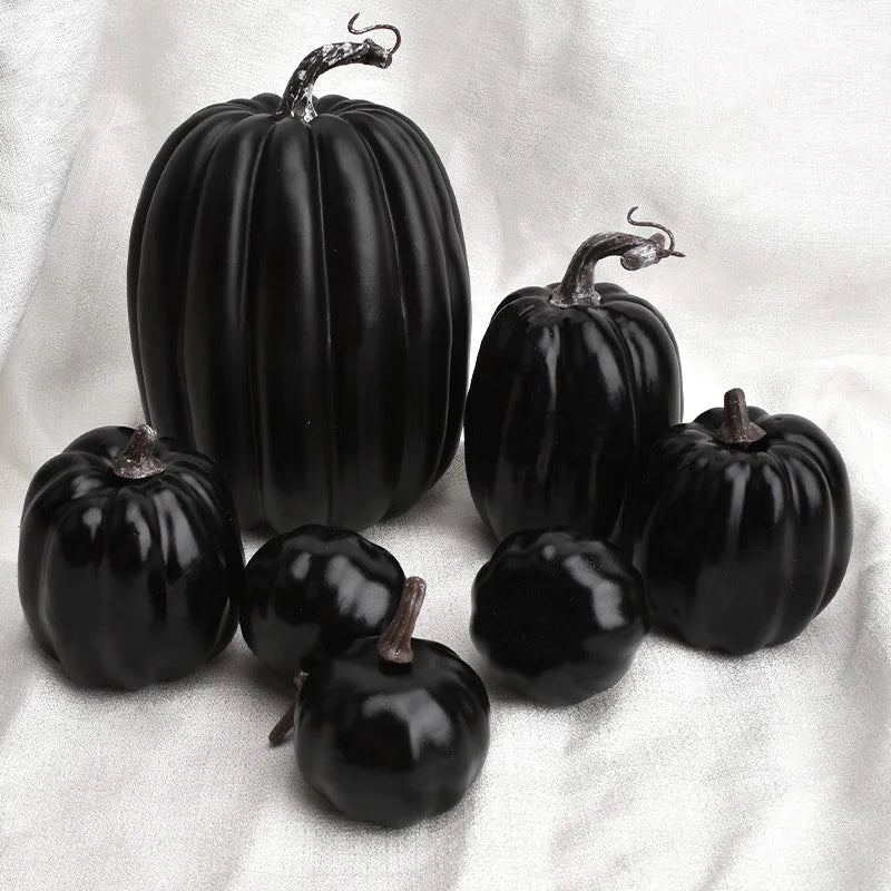 Fall Decorative Pumpkins 7-Piece Set
