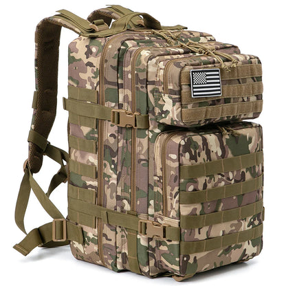 Tactical 45L Hiking Backpack - Durable & Versatile