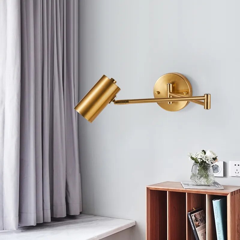 Adjustable Pivot Wall Lamp