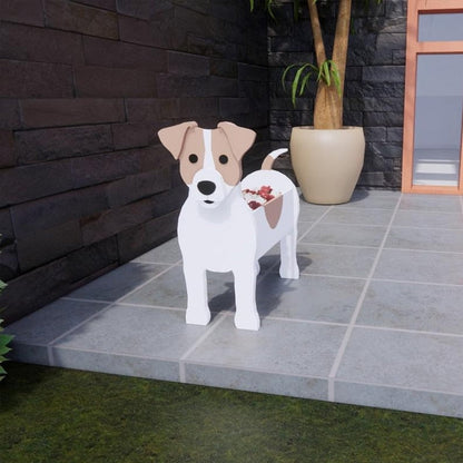 Dog-Themed Flowerpot – Durable Decorative Planter for Dog Lovers in Various Sizes – Indoor/Outdoor Use-3
