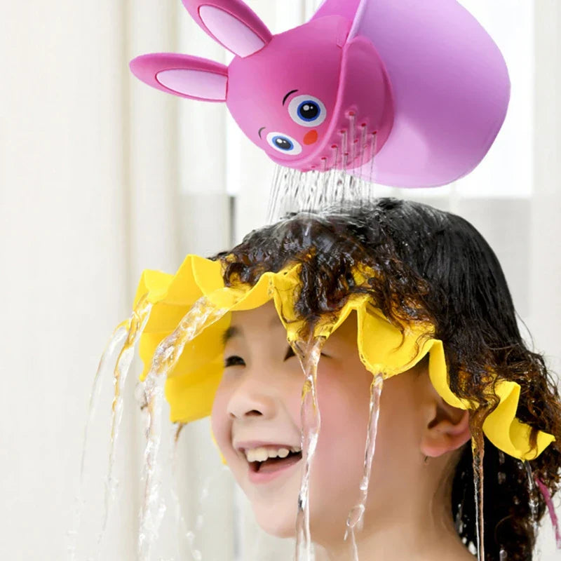 Colorful Bunny Shampoo Rinse Cup for Kids