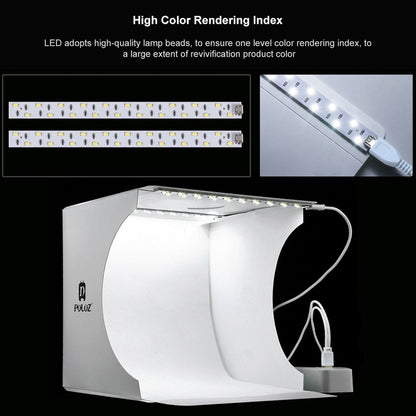 Portable Compact LED Photo Studio Kit Box