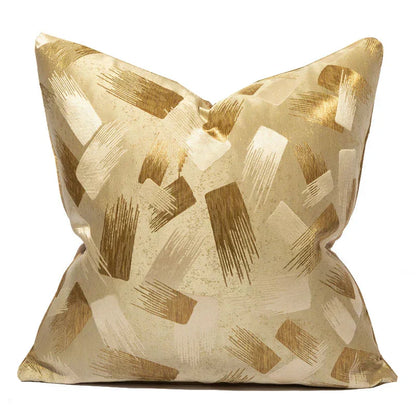 Soft Decorative Pillowcase with Geometric Pattern