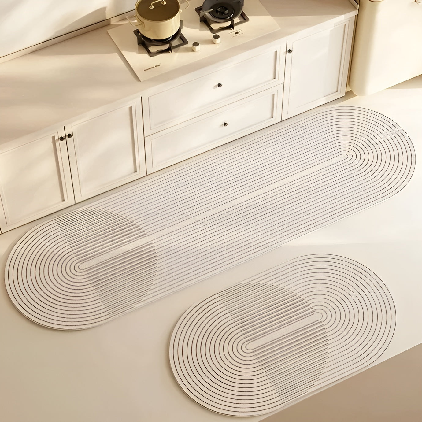 Luxury Diatomite Bathroom Mat - Absorbent Anti-Slip Mat