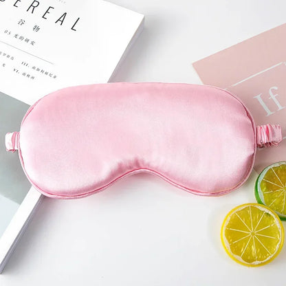 Silky Eye Mask - Soft Ruffle Sleep Mask for Women