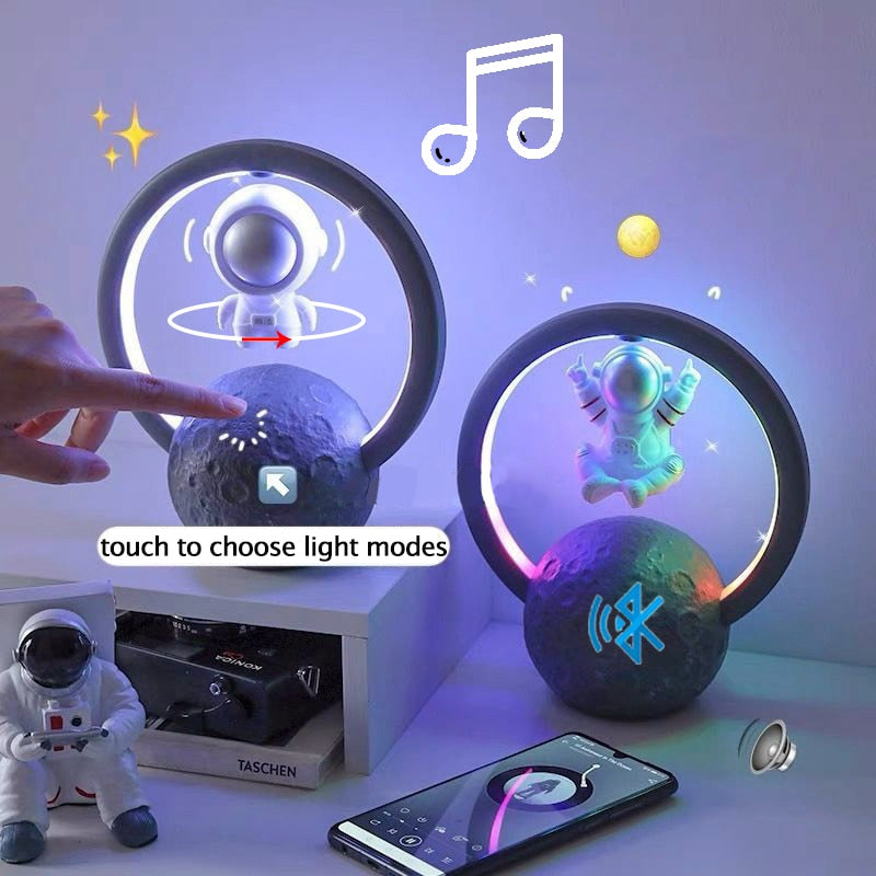 Floating LED Bluetooth Speaker Table Lamp