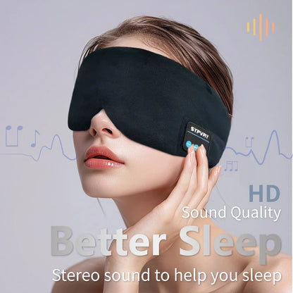 Sleep Mask With Wireless Headphones