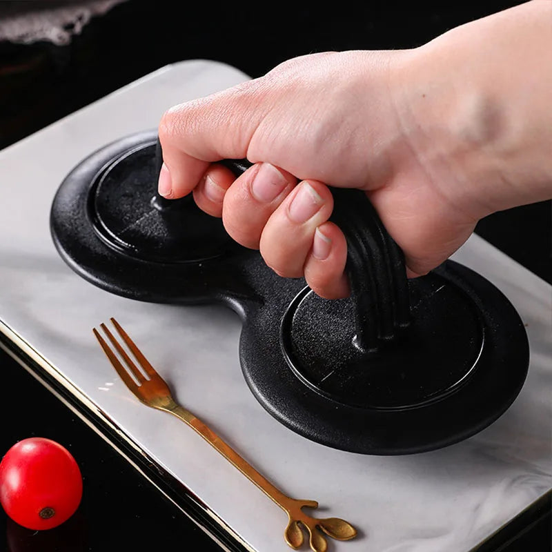 Easy Burger Patty Maker with Double Grid