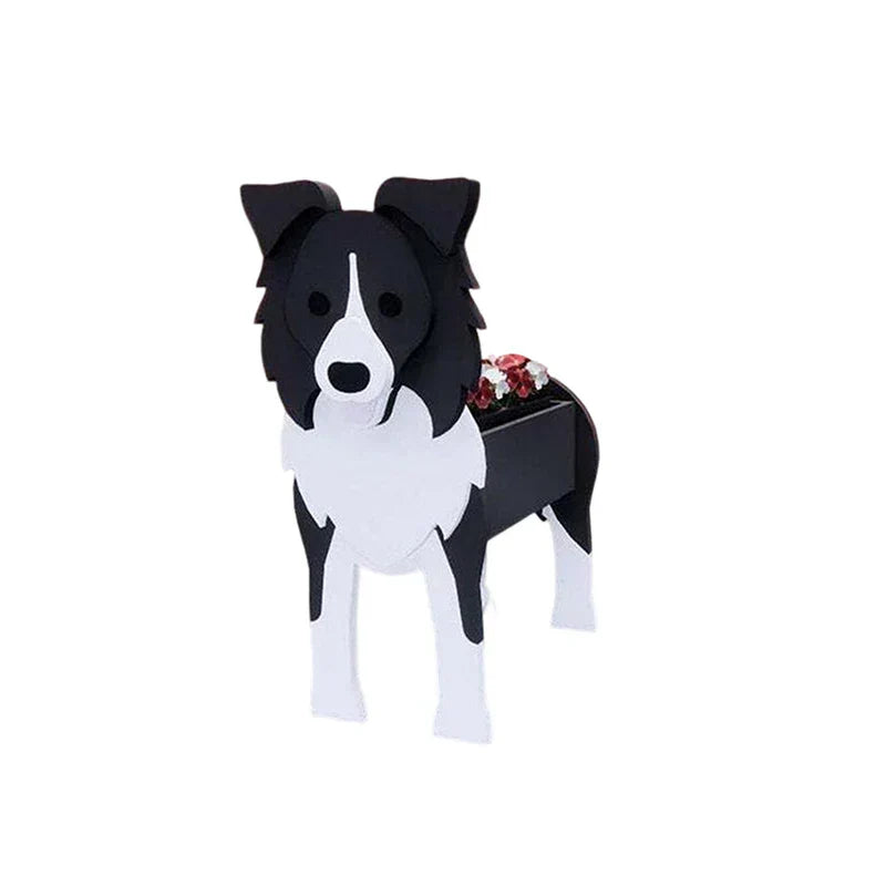 Cute Dog Planter Pot - Fun Pet Flower Container