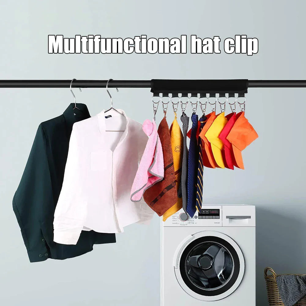 Practical 10 Clip Multi Use Clothing Clip Hanger