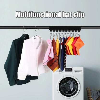 Practical 10 Clip Multi Use Clothing Clip Hanger