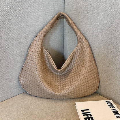 Luxury Leather Tote Handbag