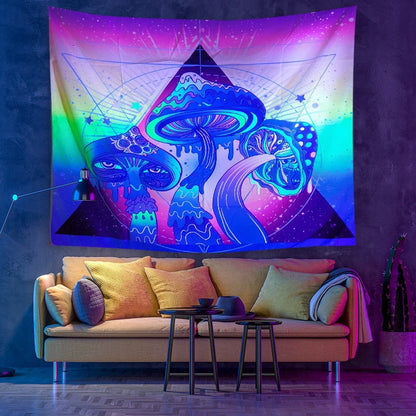 Vibrant Glow Wall Hanging Tapestry