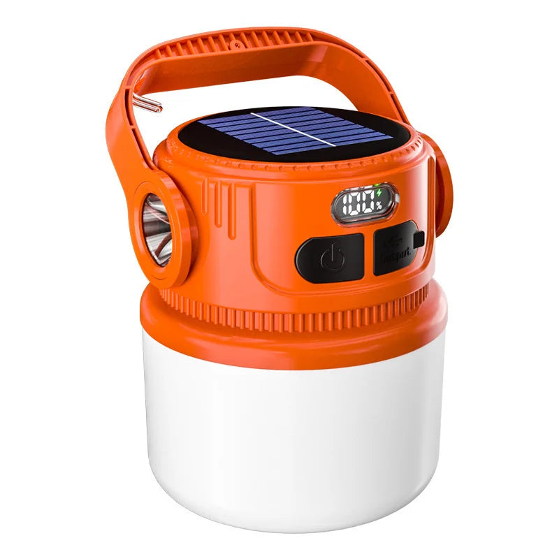Portable Solar Powered LED Camp Light