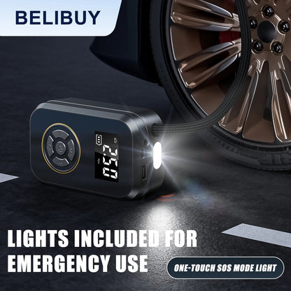 Portable Air Compressor and Power Bank Charger