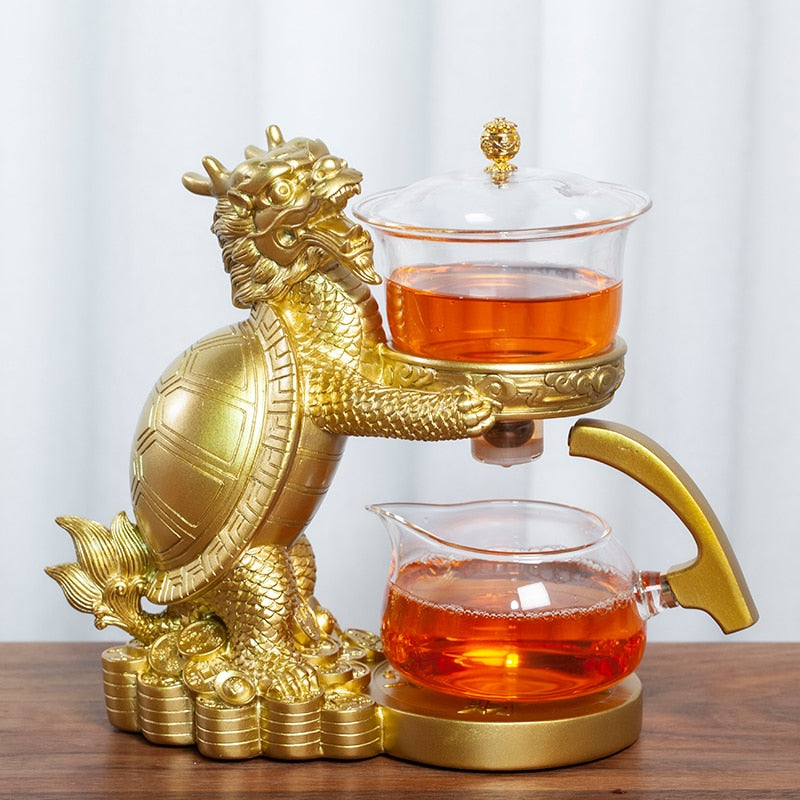 Luxury Gold Dragon Tea Infuser