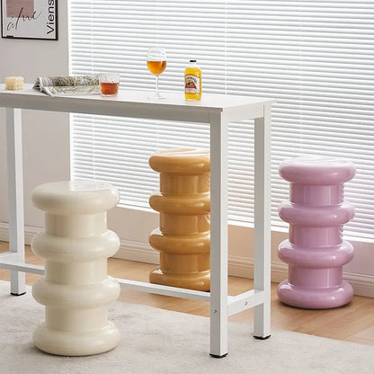 Compact Wooden Storage Bench Table