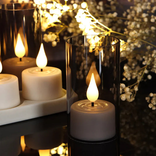 Realistic Flicker LED Candle Lights - Fesara